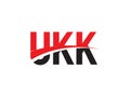 UKK Letter Initial Logo Design Vector Illustration Royalty Free Stock Photo