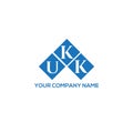 UKK letter logo design on WHITE background. UKK creative initials letter logo concept. UKK letter design.UKK letter logo design on Royalty Free Stock Photo