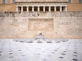 The uknown soldier monument in Athens