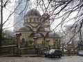 UKR. Ukraine. Kiev. Church of St. Michael, the first Metropolitan of Kiev Royalty Free Stock Photo