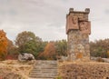 UKRAINE, BELAYA TSERKOV: The monument on Mount Paly