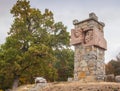 UKRAINE, BELAYA TSERKOV: The monument on Mount Paly