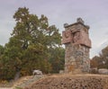 UKRAINE, BELAYA TSERKOV: The monument on Mount Paly