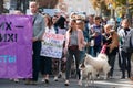 Ukraine, Chernihiv, September 15, 2019: The All-Ukrainian and World March for Animal Rights, Against Fur Farms, for the Creation