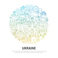 Ukraine Circle Concept