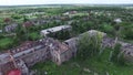 Ukraine, the city of Peschanka, 09 18 16. ATO, war, destroyed homes