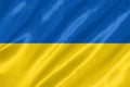 Ukraine Flag Royalty Free Stock Photo