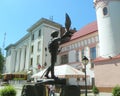 Ukraine, Ivano-Frankivsk, Monument to the young scouts that have not betrayed their oaths