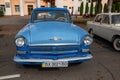 Ukraine. Khmelnitsky. Sunday, 29 January 2019. Parade of retro automobiles of the USSR in the streets of the city