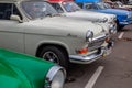 Ukraine. Khmelnitsky. Sunday, 29 January 2019. Parade of retro automobiles of the USSR in the streets of the city