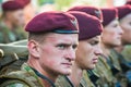 Ukraine, Kiev, August 24, 2018. Military parade dedicated to the Independence Day of Ukraine