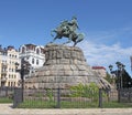 Ukraine. Kiev. The monument to Bogdan Khmelnitsky at the Sophia Square