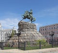 Ukraine. Kiev. The monument to Bogdan Khmelnitsky at the Sophia Square