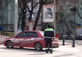 Ukraine. Kiev. Ukrainian policeman