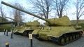 Ukraine, Kyiv, World War II Museum, Soviet tanks