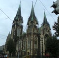 Ukraine, Lviv, church of Saints Olga and Elizabeth Royalty Free Stock Photo