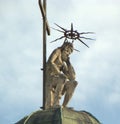 Ukraine, Lviv, Rynok Square, Boim Chapel, the image of Christ the Sorrowful Royalty Free Stock Photo