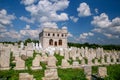 Ukraine. Medzhibozh. July 11, 2021. Baal Shem Tov. Old Jewish cemetery. Grave of the spiritual leader Baal Shem Tov