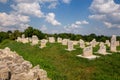 Ukraine. Medzhibozh. July 11, 2021. Old Jewish cemetery. Grave of the spiritual leader Baal Shem Tov