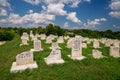 Ukraine. Medzhibozh. July 11, 2021. Old Jewish cemetery. Grave of the spiritual leader Baal Shem Tov