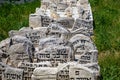 Ukraine. Medzhibozh. 12 June , 2022. Old Jewish cemetery. Grave of the spiritual leader Baal Shem Tov Royalty Free Stock Photo