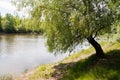 Ukraine nature landscape and Desna river in Chernihiv