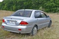 Mitsubishi Lancer 9 generations Royalty Free Stock Photo