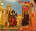 Icon of the Annunciation of the Blessed Virgin Royalty Free Stock Photo