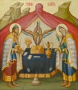 UKRAINE, ODESSA REGION, VILLAGE PETRODOLINSKOE Ã¢â¬â AUGUST, 06, 2014: Orthodox painting Tabernacle of the Covenant