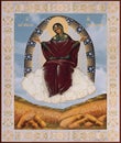 UKRAINE, ODESSA REGION, VILLAGE PETRODOLINSKOE Ã¢â¬â JUNE, 22, 2017: Orthodox icon of the Mother of God