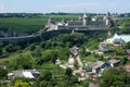 Ukraine. Old fortress in Kamianets-podilskyi. Royalty Free Stock Photo