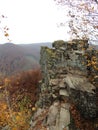 Carpathian Mountains in autumn colors Royalty Free Stock Photo