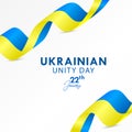 Ukraine Unity Day Vector Design For Banner Print and Greeting Background