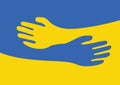 Ukraine Unity Peace Flag Care Support Humanity Solidarity Freedom