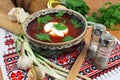 Ukrainian borsch