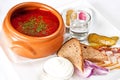 Ukrainian borsch