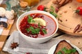 Ukrainian borscht