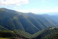 Ukrainian Carpathian Mountains near the village of Pilipets of Transcarpathian region. Ukraine. Royalty Free Stock Photo