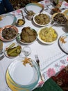 Ukrainian Christmas Eve table