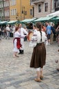 Ukrainian dancers in Poznan