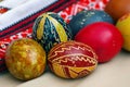 Ukrainian Easter eggs Royalty Free Stock Photo