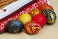 Ukrainian Easter eggs Royalty Free Stock Photo