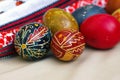Ukrainian Easter eggs Royalty Free Stock Photo