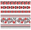 Ukrainian embroidery ornament