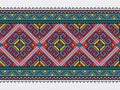 Ukrainian embroidery pattern