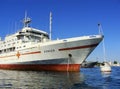 Ukrainian hospital ship Yenisey docked in Sevastopol, Crimea