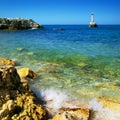 Ukrainian lighthouse Royalty Free Stock Photo