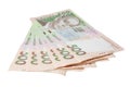 Ukrainian money (hryvnia) Royalty Free Stock Photo