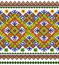 Ukrainian national traditional shirt pattern Royalty Free Stock Photo