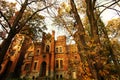 Ukrainian neo-Gothic castle of Polish magnates in the village of Leskovo